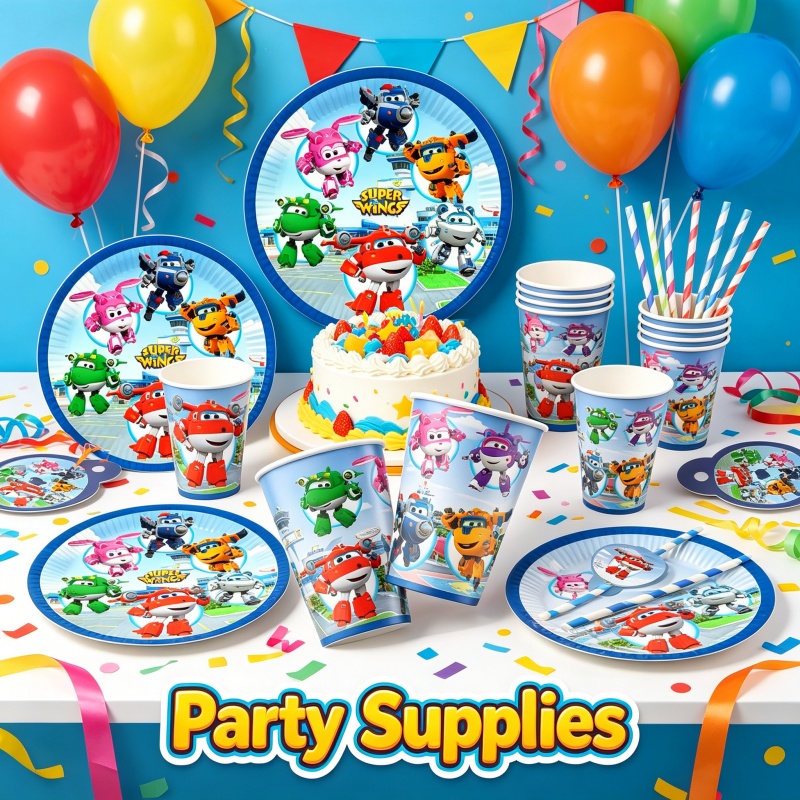 Wedding Supply Kit - مجموعة ديكورات حفلات أعياد الميلاد الفاخرة: