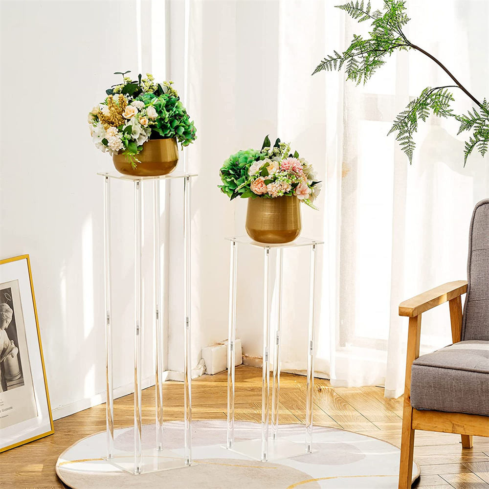 Centerpiece Vase Tall - مخصص الاكريليك العمود الركيزة طيدة حامل