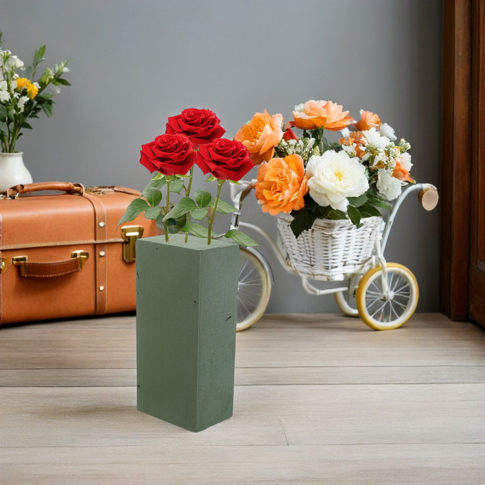 10 قطع من كتل الإسفنج الزهري ا - مراجعة Wedding Floral Supply وسعره