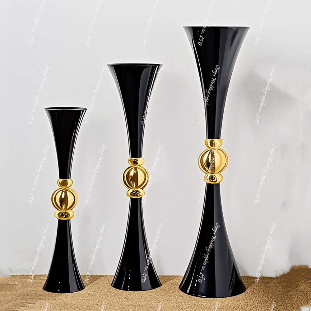 10 قطع من حاملات الزهور الأكري - مراجعة Centerpiece Vase Tall وسعره