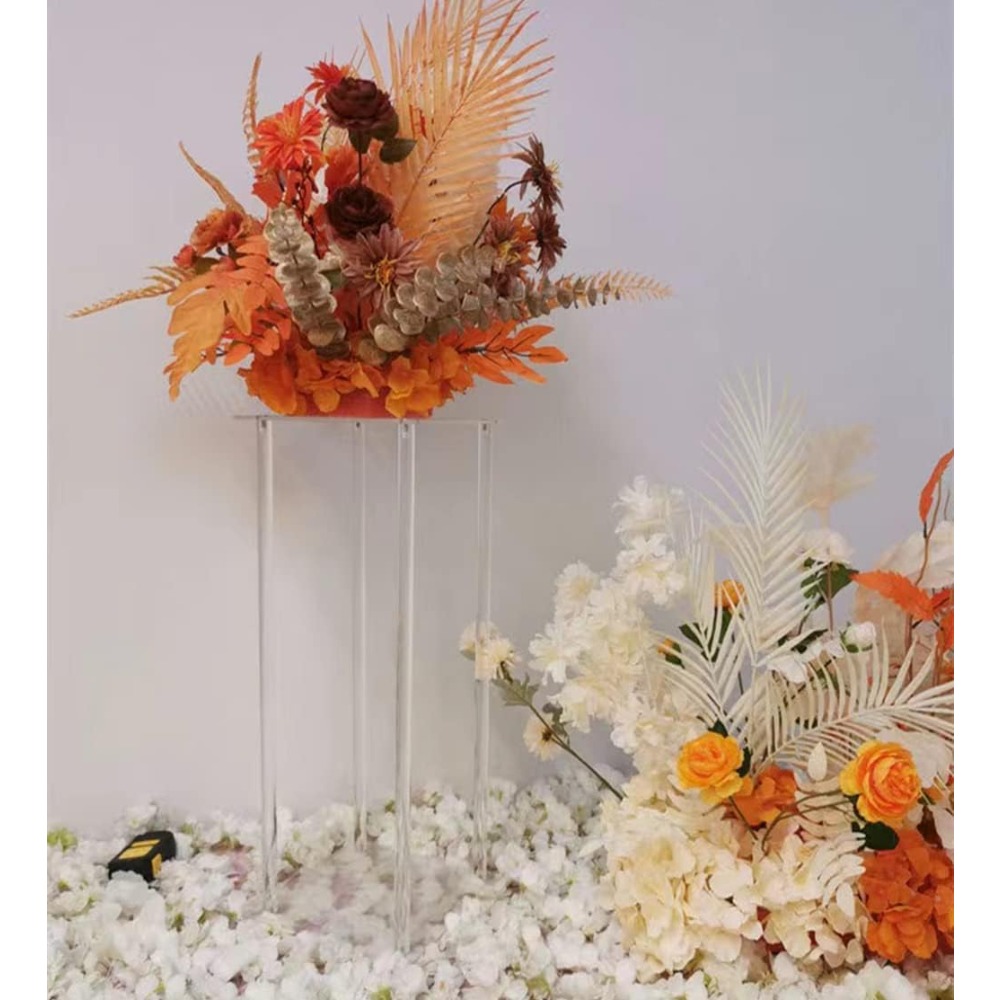 مزهريات مستطيلة من الأكريليك ا - مراجعة Centerpiece Vase Tall وسعره