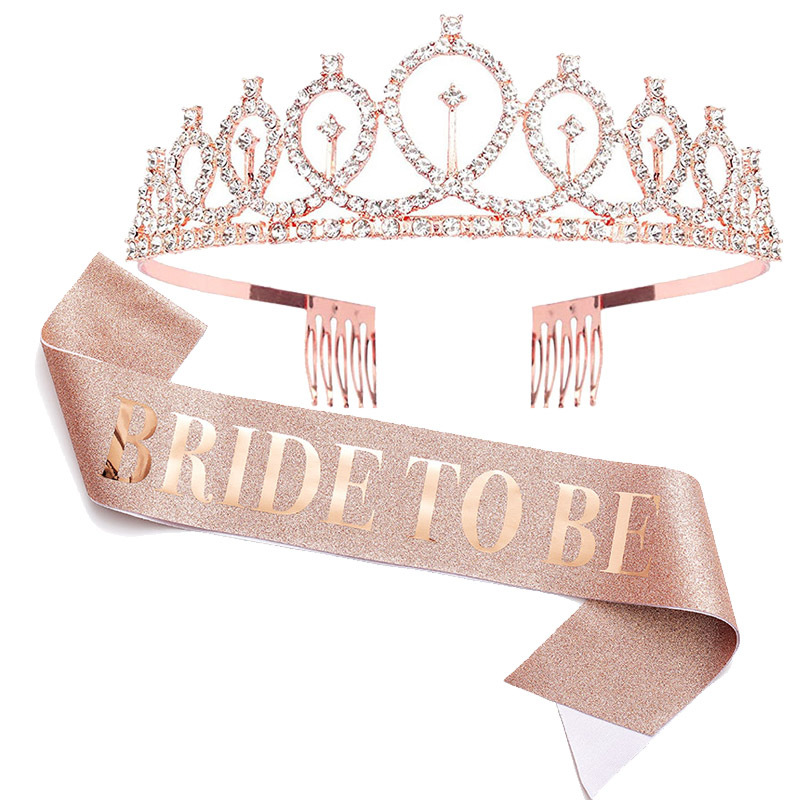 مجموعة واحدة من العروس الذهبية - مراجعة Bride Tribe Sash وسعره